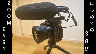 ZOOM ZSG-1 LUMIX S5Ⅱ内蔵マイクと比較してみた　初めてのショットガンマイクを商品紹介