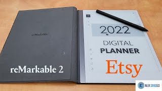 How to use Etsy journals and planners with a Remarkable 2