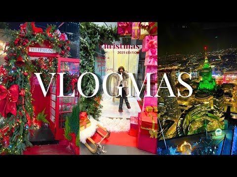 I was at Varso Tower | Christmas market, date and plans for December | Vlogmas
