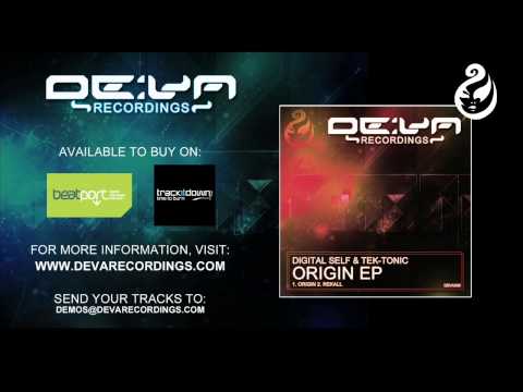 DE:VA 005 - Digital Self & Tek-Tonic - Rekall (Origin EP) [DE:VA Recordings]