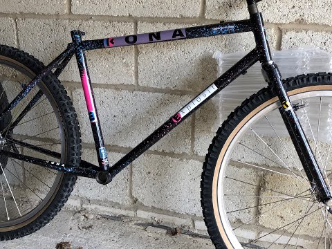 STS17 Kona Explosif 1990 Retrobike Restoration Part1