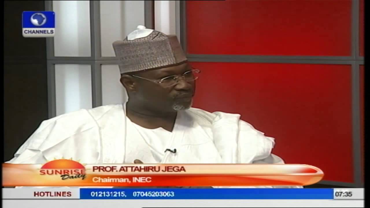 Jega Defends 2015 Election Time Table Prt2