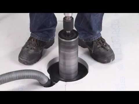 DUSS Absaugglocken ASG · Für staubfreies Hammerbohren und sauberes Diamantbohren