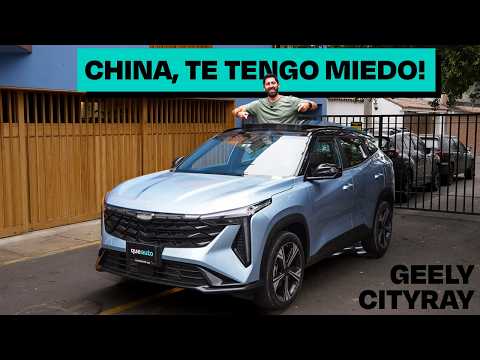 Geely Cityray Review: Porqué las marcas EUROPEAS están asustadas de los CHINOS. Prueba y test drive.