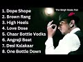 Yo Yo Honey Singh All Time Hit Songs Audio Brown Rang Dope Shope Angreji Beat High Heels