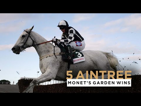 ALL 5 OF MONET'S GARDEN'S AINTREE WINS INCLUDING AT THE GRAND NATIONAL FESTIVAL