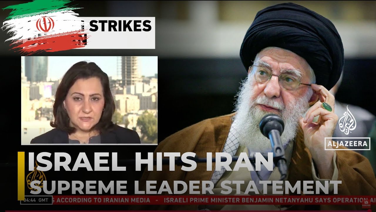 Israeli strikes on Iran : Ayatollah Ali Khamenei - Statement