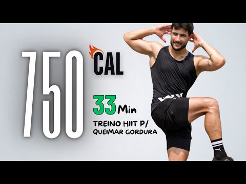 33-MIN HIIT CHALLENGE to lose belly fat while burning LOTS of calories - no equipment