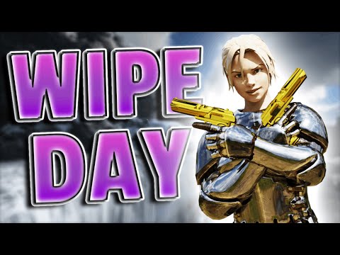 WIPE DAY! CLAIMING PEARL CAVE ON DAY ONE - ARK PVP