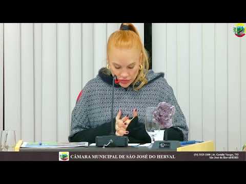 🔴 AO VIVO — Sessão Ordinária da Câmara de Vereadores de São José do Herval | 18 de Maio de 2026 📡