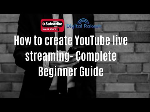 How to live stream on YouTube