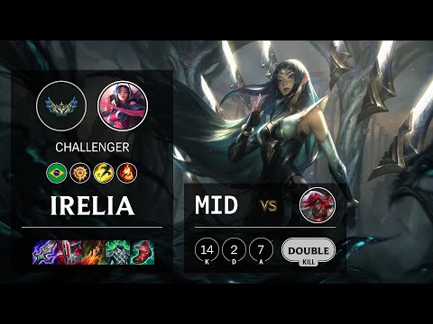 Irelia Mid vs Katarina - BR Challenger Patch 12.1