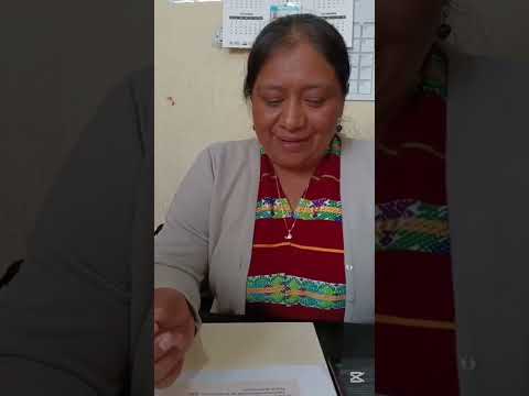 Entrevista a la supervisora educativa del Municipio de San Cristóbal Cucho, San Marcos.