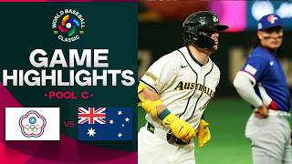 Download lagu Chinese Taipei vs. Australia 2026 World Baseball Classic | Game Highlights mp3