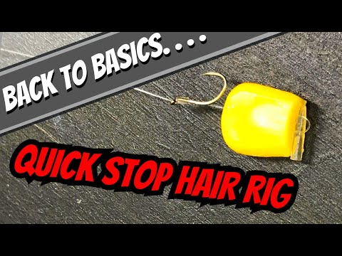 Match Fishing Basics - How To Use A Quick Stop Hair Rig - Using A Baiting Needle