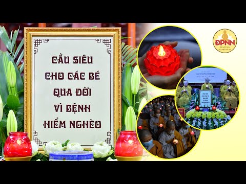 LỄ CẦU SIÊU CHO NHỮNG TRẺ EM QUA ĐỜI VÌ BỆNH HIỂM NGHÈO tại chùa Giác Ngộ