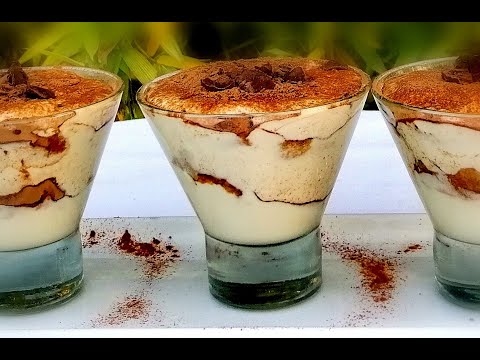 Como hacer TIRAMISU LIGHT 🍨 😋😋😋