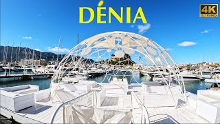 [4K] Dénia, Province of Alicante⎮First Visit to this Area⎮Walking Tour of the Port Area 🇪🇸
