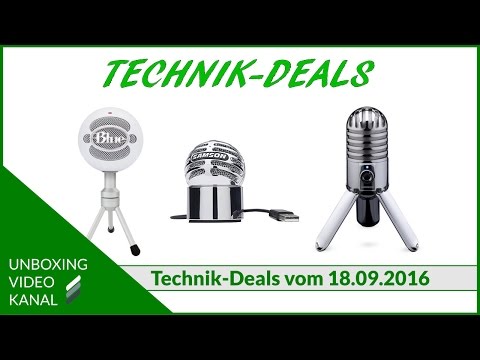 3 günstige Kondensator-Mikrofone - Technik-Deals vom 18-09-2016