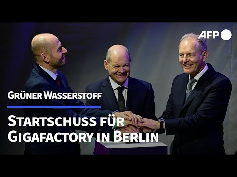 Grüner Wasserstoff: Siemens Energy und Air Liquide eröffnen Gigafactory in Berlin | AFP