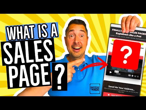 What is a Sales Page? (DIY Sales Page Creation For Entrepreneurs!)
