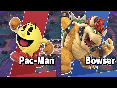 Pac-Man vs. Bowser (Super Smash Bros. Ultimate)