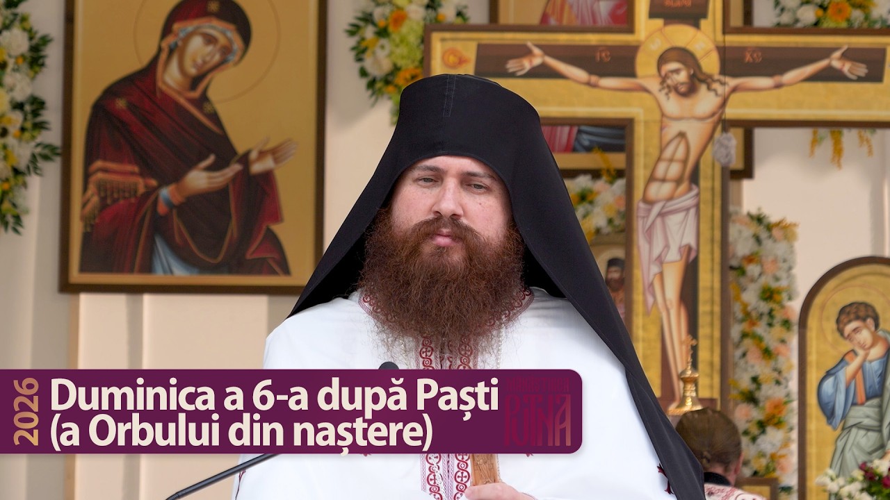 Vindecarea orbului din naștere - Predică a protos. Damian