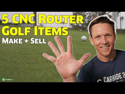 5 CNC Router Golf Items to Make + Sell