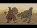 T-Rex vs Giganotosaurus | Jurassic World Dominion Animation
