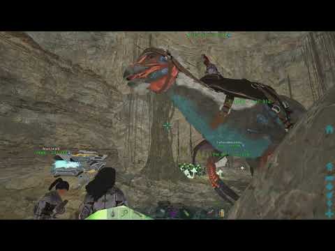 Defending Spider Cave On Foot (ARK/PS5/PVP) (Small Tribes)