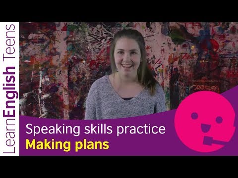 Making Plans - British English