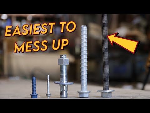 Why Concrete Anchors Fail (and How to Pick the Right One)