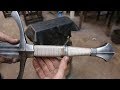 Forging a longsword, the complete movie.