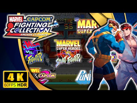 Marvel vs. Capcom Fighting Collection: Arcade Classics (PC) 【Longplay】