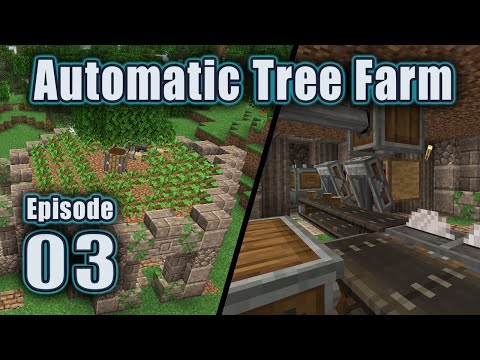 Dad’s Guide - Automatic Tree Farm: Ep 3 - Minecraft Create Above and Beyond