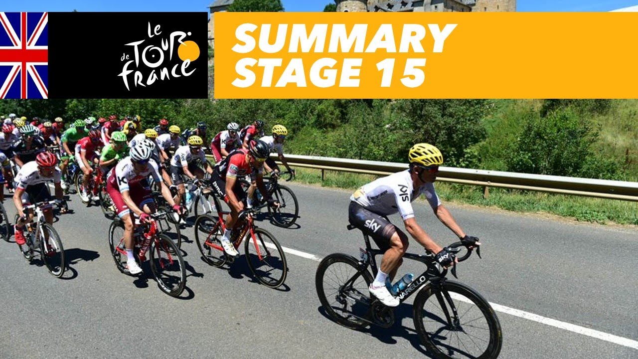 Summary - Stage 15 - Tour de France 2017 - YouTube