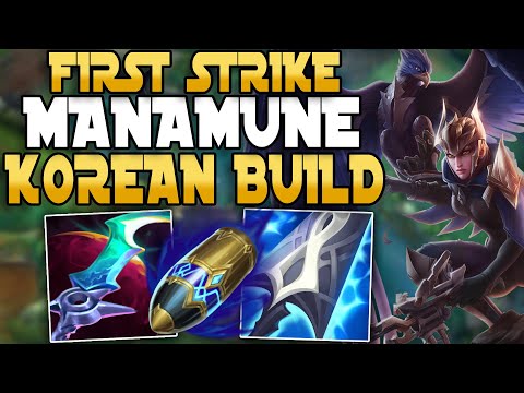 RANK 1 QUINN NA PLAYS THE *NEW* KOREAN MANAMUNE QUINN BUILD! (INSANE ONE SHOTS) - League of Legends