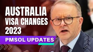 CHANGES TO VISA PROCESSING AFTER PMSOL REMOVAL | AUSTRALIA IMMIGRATION NEWS UPDATE 2023