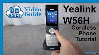 Yealink W56H Cordless Tutorial ｜ UD Voice Video Guide