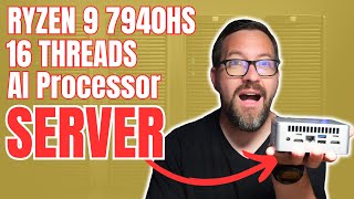 AMD Ryzen 9 Home Server with AI // Geekom AE7 Mini PC Review