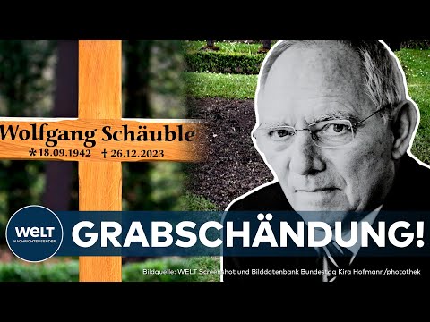 Video Thumbnail: OFFENBURG: "Ermittlungen laufen!" - Grab von Wolfgang Schäuble geschändet! - Staatsschutz ermittelt!