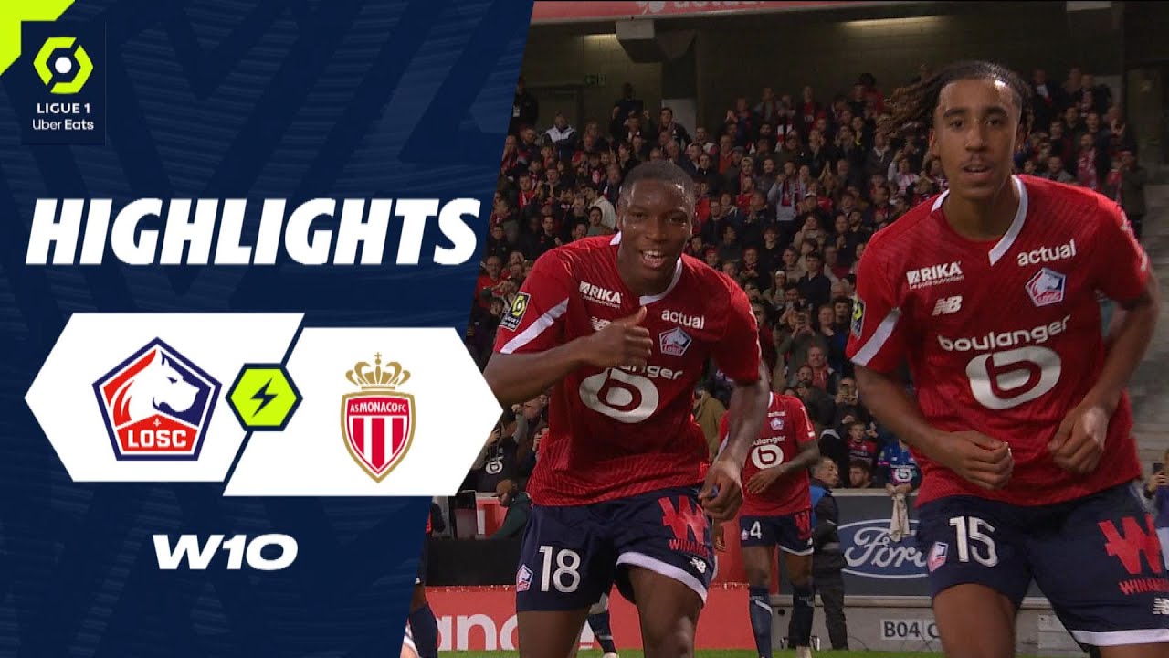 LOSC Lille vs Monaco highlights