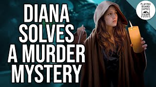Diana Stanley solves a murder mystery in Beard's custom scenario AND THEN THERE WERE NONE