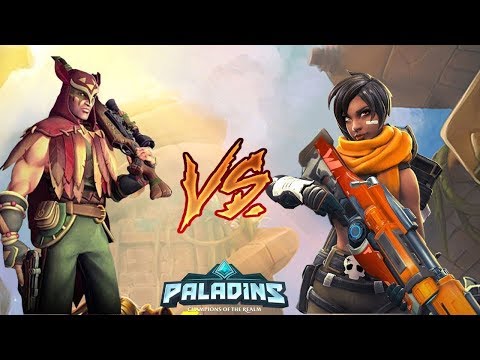 WHO IS THE BETTER PALADINS SNIPER??? | Paladins Strix versus Kinessa Comparison and Opinion