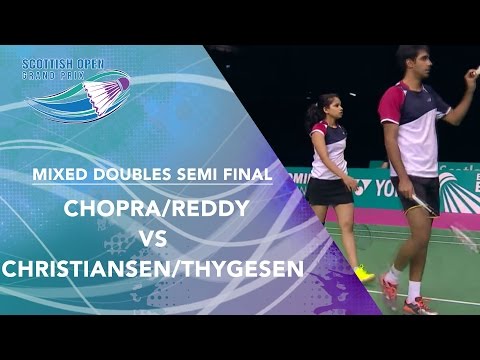 XD SF | CHOPRA/REDDY (IND) vs.  CHRISTIANSEN/THYGESEN (DEN) | SOGP 2016