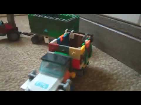 Обзор лего зил 130 и трактор Беларус