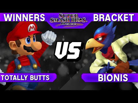 Smash Melee - totally butts (Mario) vs Bionis (Falco) - S@LT 212 Winners Bracket