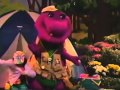 Barney Builds A Campfire