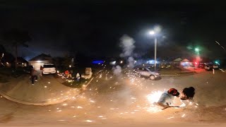 Fireworks 360 accident