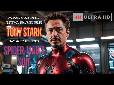 AMAZING UPGRADES TONY STARK MADE TO SPIDER-MAN’S SUIT